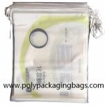 Waterproof Thickness 0.04mm CPE Plastic Drawstring Bag