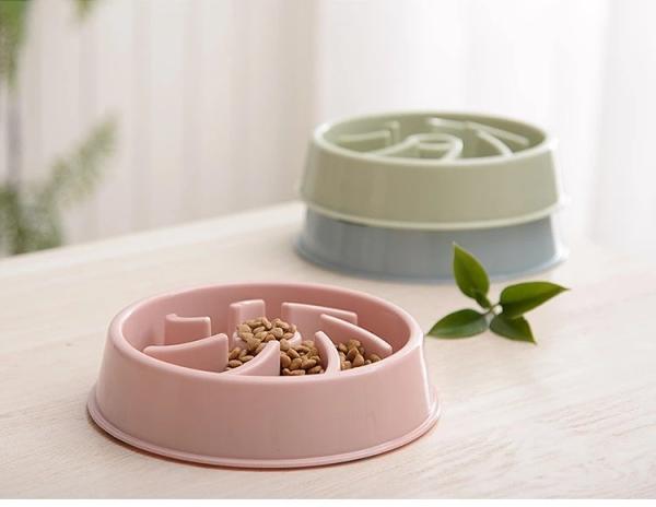Slow Feed Dog Food Bow , Anti-Choke Pet Bowls, Pets Water Bowl, Healthy Food Fun