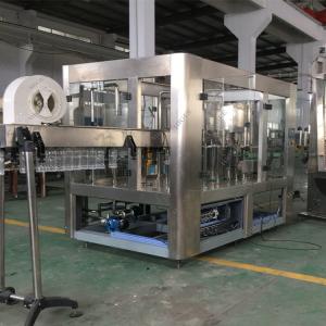 Quality PLC MMI Control Mineral Water Bottling Machine , Drinking Water Filling Machine wholesale