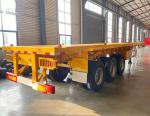 3 Axle 40FT 20FT Container Chassis Skeleton Truck Semi Trailer for Container