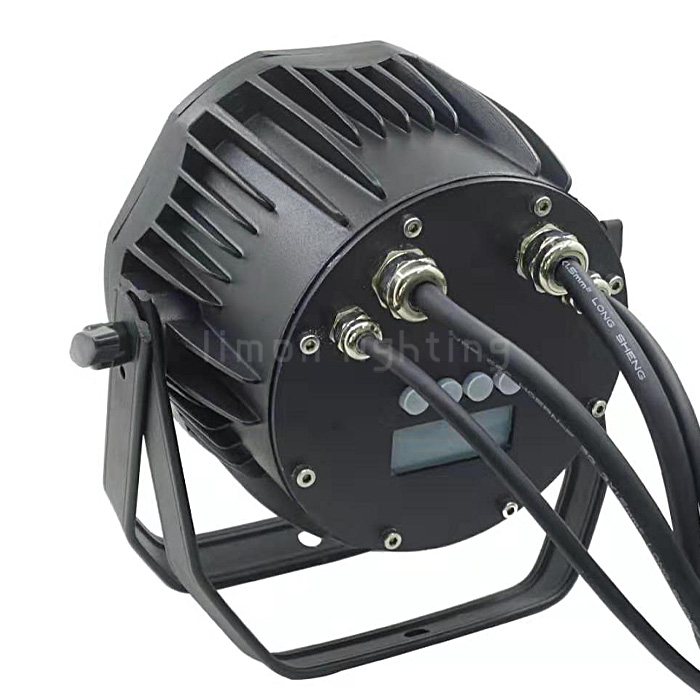 High Quality 4x15W RGBWA 5in1 Mini Outdoor IP65 DMX512 LED Slim Par Lights China