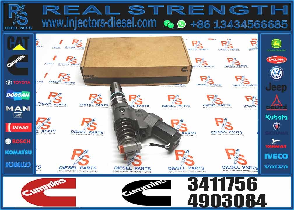 3083863 High Quality QSM11 ISM11 M11 Fuel Injector 3411754 3411756 3609925 3083849 3087772 3411755
