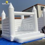 Indoor Inflatable Bouncy Castle White Wedding Jumping Castle Bounce House