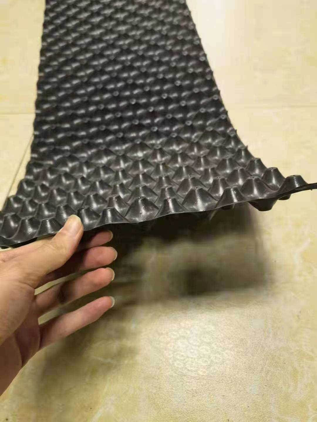 30mm Height Double Side Dimpled HDPE Drainage Cell Sheet for Modern Green Roof Design