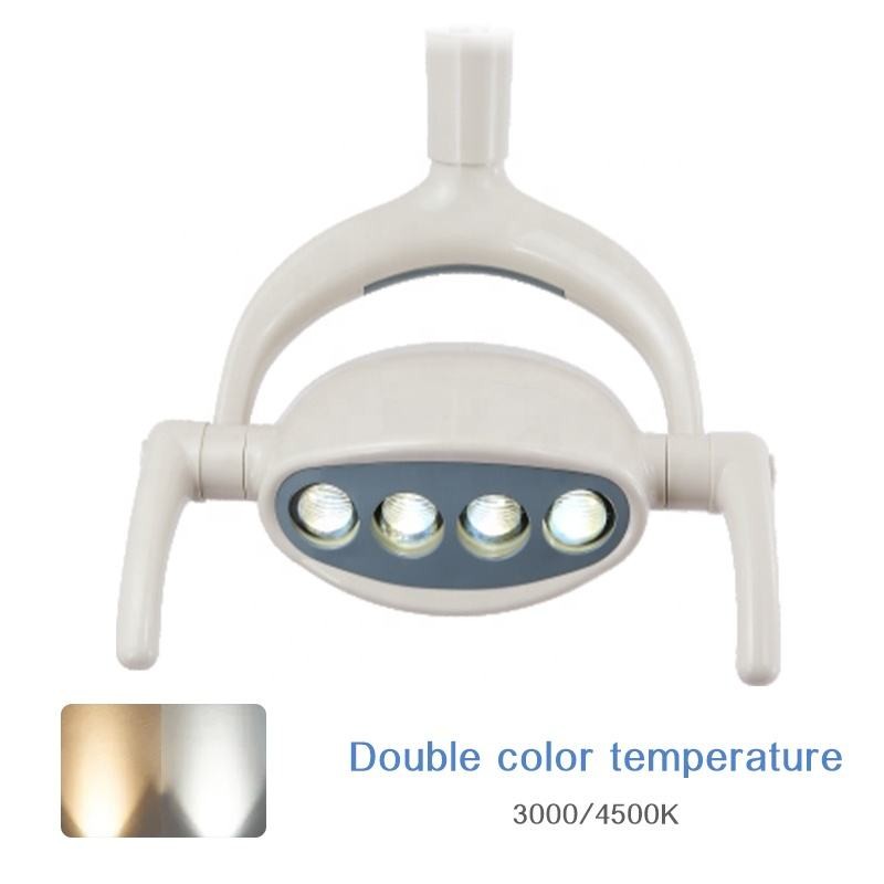 Shadowless LED Dental Chair Light Multipurpose With 4 LED Bulbs