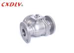 3 Way Ball Valve Stainless Steel Direct Mounting Pad for Motor Actuators