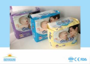 Quality Breathable Chemical Free Diapers Disposable With Magic Tapes , Eco Friendly wholesale