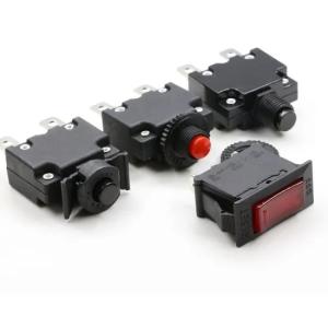 Quality 6A 10A 48VDC High Quality Thermal Overload Protection Switch DC Circuit Breaker wholesale