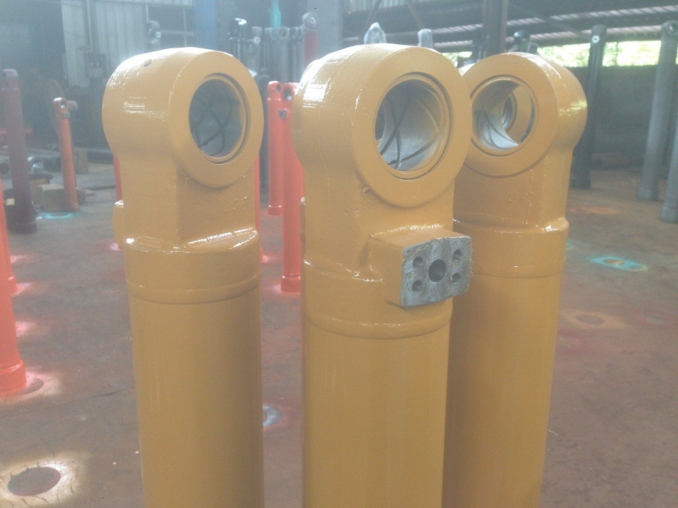 Construction equipment parts, Hyundai R225-7 bucket hydraulic cylinder tube, Hyundai excavator parts