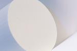 Round White Honeycomb Ceramic Carrier , car Catalyst Supports