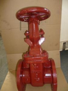 Quality (ANSI) Cast Iron Gate Valve O&amp;Y flanged ends wholesale