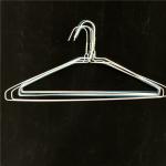 16 Inch 13.5gauge Metal Dry Cleaner Hanger For Winter Heavier Clothing