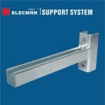 ELECMAN Galvanized Steel Wrap Around Strut Channel Bracket ES-7003