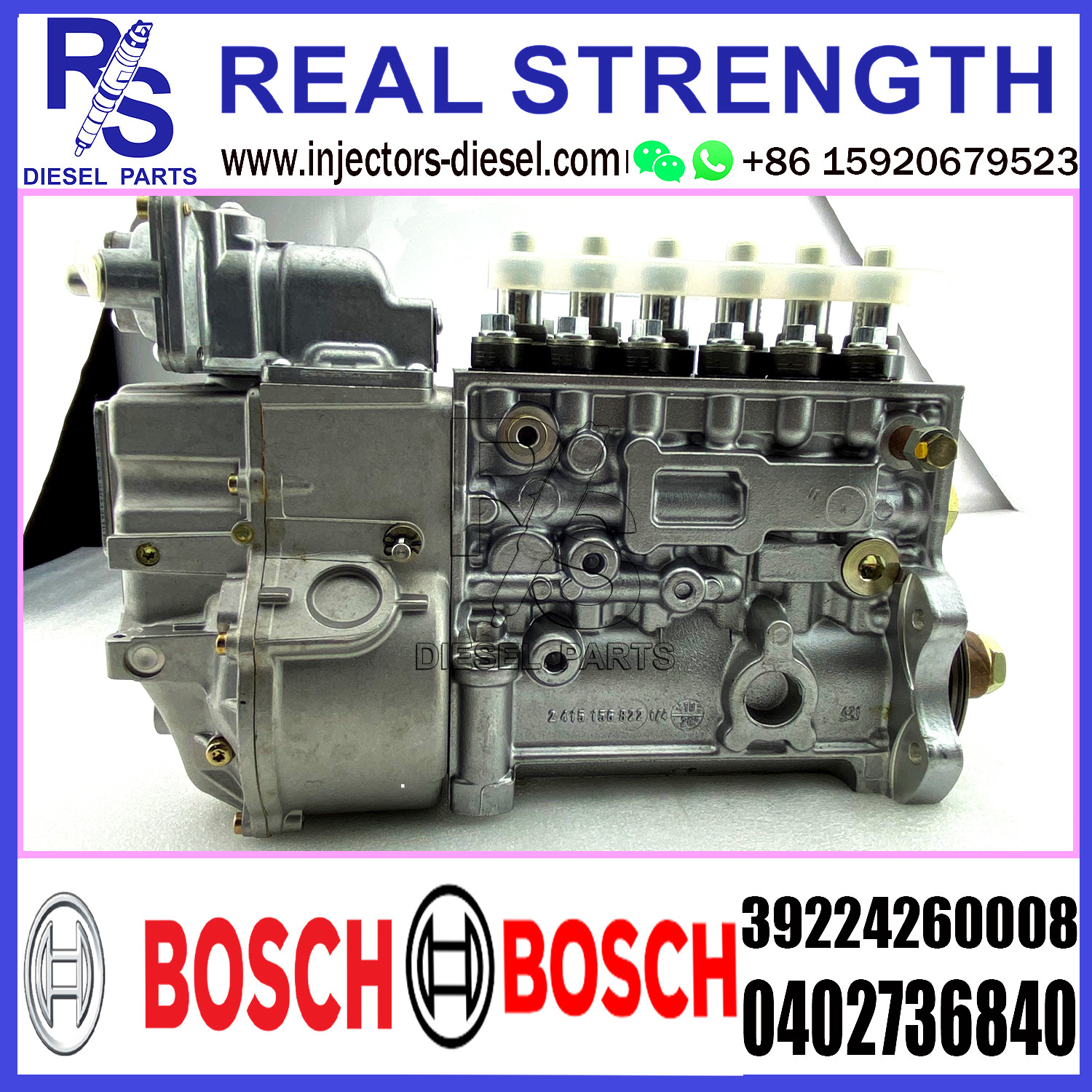 BOSCH PUMP 39224260008 0402736840 Diesel Fuel Injector Pump 39224260008 0402736840 for DIESEL engine