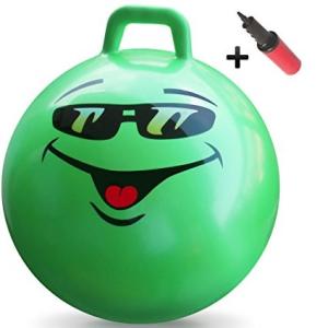 Quality Outdoor Colorful Kids Hopper Ball Sport Inflatable Kids Jumping Hopper Ball wholesale