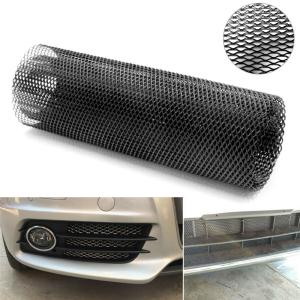 Quality Hot Sale Hexagonal Aluminum Mesh Grill Cover Car Bumper Fender Hood Vent Grille Net Universal Black Wholesale wholesale