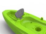 4.6 Green Plastic LLPE Rotomolded Kayak Canoe High Corrosion Resistance