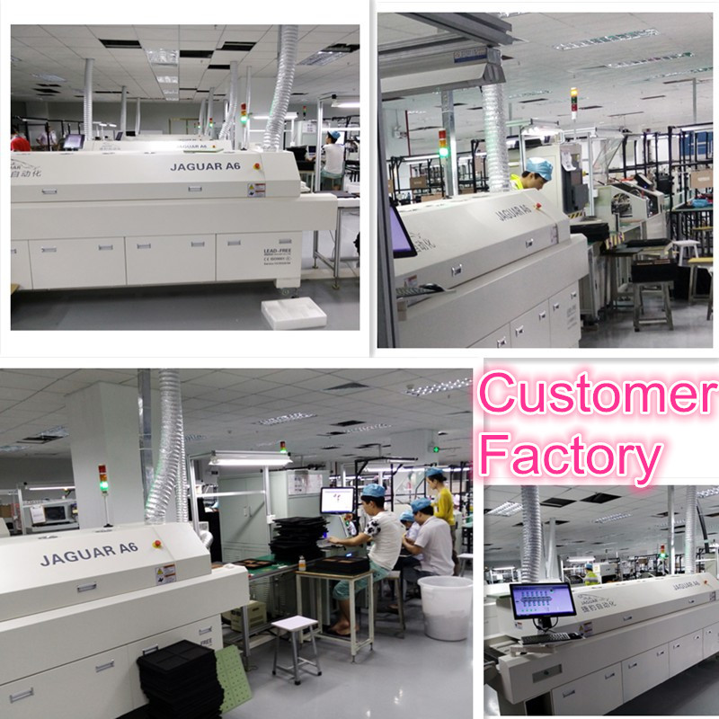 Lead Free soldering oven machine with 6 heating zone width 350mm factory price
