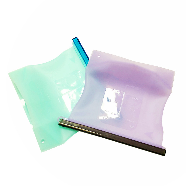 Fresh Cooking Silicone Storage Bag BPA Free Food Grade Vacuum Reusable Airtight