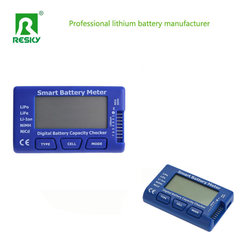 Multifunctional RC 5 In 1 Smart Battery Meter With Balance Discharge Tester