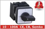 Industrial Universal Change Over Switch For Generator , AC 50HZ 60HZ