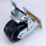 5 Inch Heat Resistant Lockable Caster 500 Fahrenheit