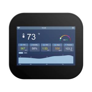 Quality 868mHz LoRaWAN IAQ Smart Air Quality Monitor Equipment Flexible Communication wholesale