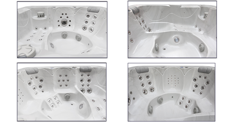 Hydro Massage Bathtubs Outdoor Heated And Jet Pools Romantic Whirlpool Hot Tub
