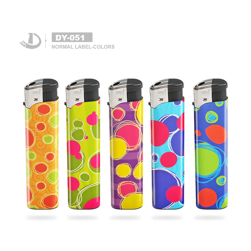 Normal Label Colors Factory Wholasale EU Standard Lighter