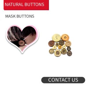 Quality Button Mask Holder Coconut Buttons wholesale