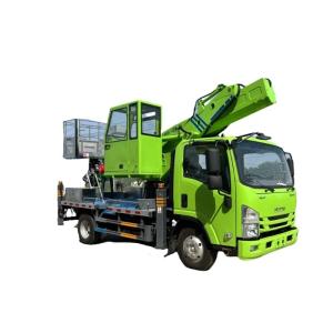 Quality Ladder Lift Truck 28m 34m 38m 46mTelescopic Boom Bucket Truck 25m Telescopic Boom Aerial Work Platform Truck for Sales wholesale