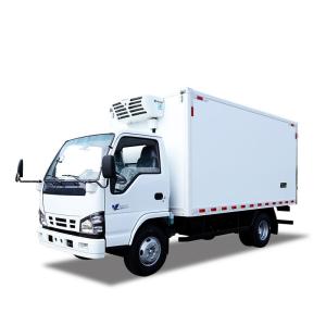 Quality QINGLING Refrigerated Truck For Food Meat Fish Transportation NKR Freezer 5 Tons THERMO KING RV380 Refrigeration wholesale