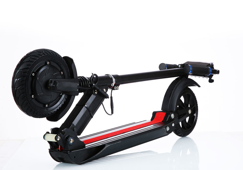 30km/H Mini Micro Electric Scooter 8 Inch Wheel With Digital Panel / Display