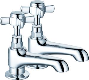 Quality Contemporary Style Chrome Finish Brass Bathroom Mixer Faucet T8043 wholesale