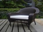 Dining Room Black Chair Set , Beach / Pool / Bar Furniture Sets