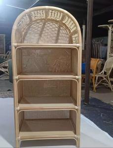 Quality Natural rattan storage ECO friendly home furniture shelves shelf wholesale