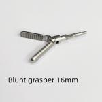 Reusable Surgical Laparoscopic Needle Holder with Straight Head and ISO