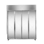 Stainless Steel Cleanroom Garment & Shoe Cabinet | Dual-Zone ISO 14644 | 40