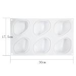 Mango Shape 3D Cake Molds Sustainable Silicone Cake Tools LFGB Certified