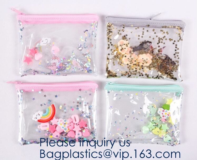 China Supplier EVA pouch customized Cosmetic Makeup Bag toiletry bag,Vinyl Waterproof makeup pouch Portable EVA Women Co
