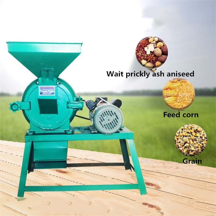 Hammer Mill Machine Corn Grinder Grinding Disk Machine With Diesel Engine