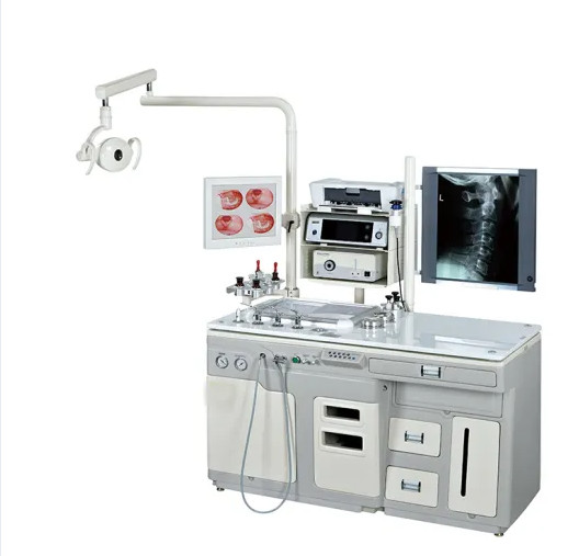 FDA Certification Standard Ent Endoscopy Unit With Patient And Doctor Chair