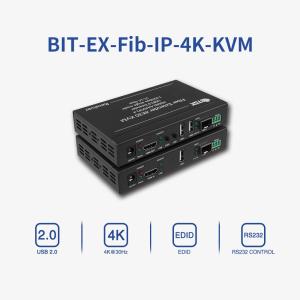 Quality 4k30 UHD HDMI Extender HDCP 1.4 20km Rs232 EDID KVM Over Fiber Extender wholesale