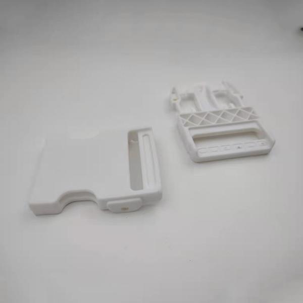 White Mobile Phone Plastic Necklace Buckles 58.3mm Lanyard Safety Breakaway