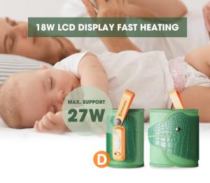 Quality Velcro Infant Portable Temperature Control Bottle Warmer For Breast Milk wholesale
