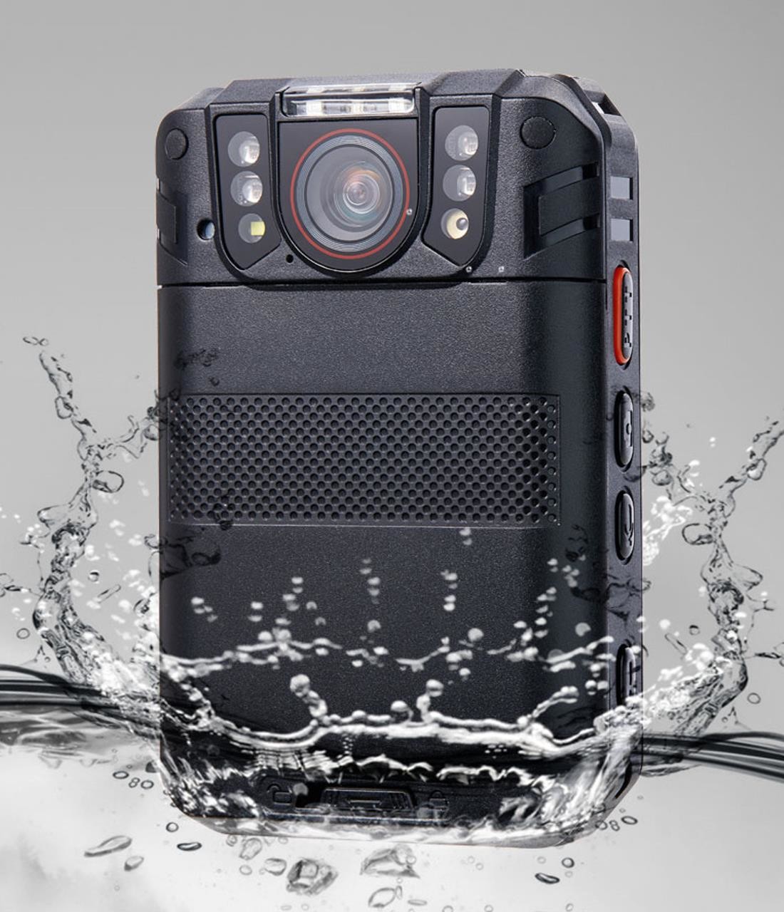 GPS Location 32G 4G Body Worn Cameras In Law Enforcement SOS Alarm