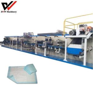 Quality 2021 New Products Lucky Latgest Environmental Protection Medical Under Pad Machine wholesale