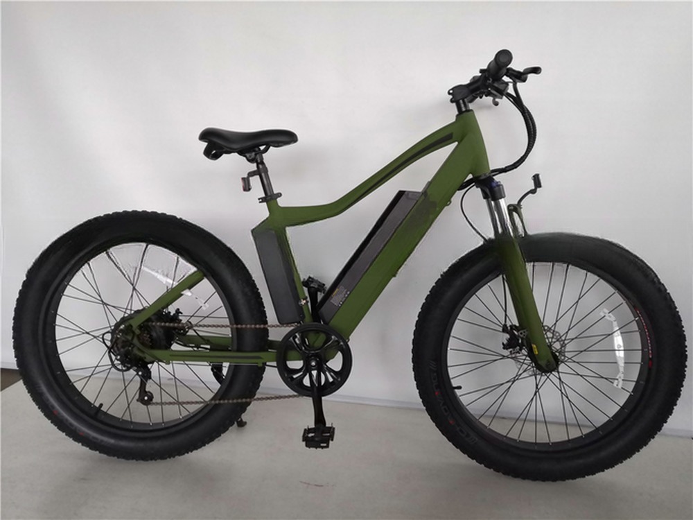 16.7 Ah Battery Capacity Electric Mountain Bicycle for Adults 26 Inch Fat Tyre Ebike