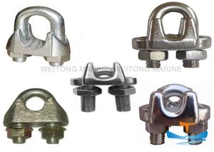 Quality DIN1142 JIS Type Stainless Steel Wire Rope Clamp For Marine Or Construction wholesale
