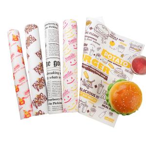 Quality Non Toxic Custom Wrapping Paper , Food Packing Paper Hygiene No Fluorescer wholesale
